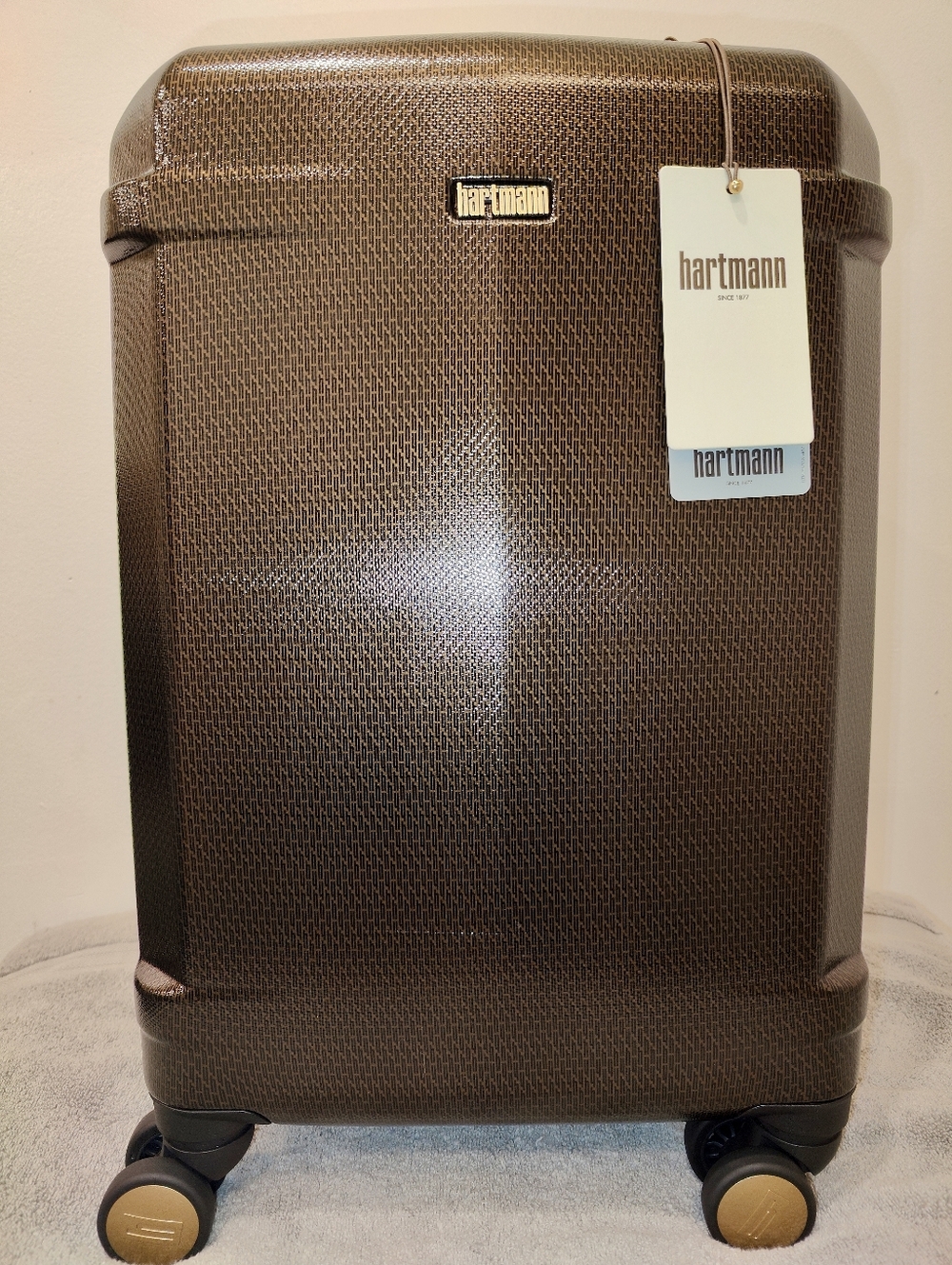 NWT Hartmann Century Deluxe Expandable Carry-On Spinner - Bronze - Picture 2 of 16